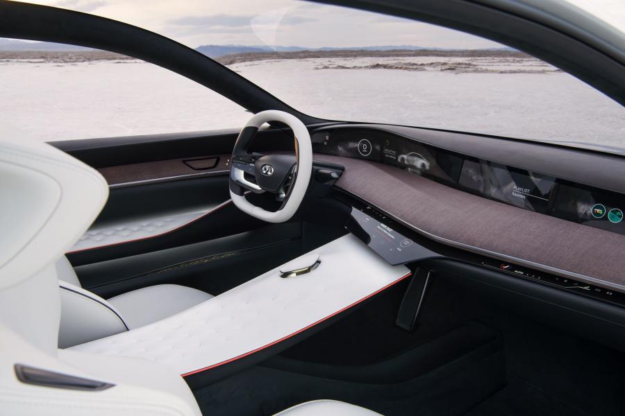 Интерьер Infiniti Q Inspiration Concept 2018 года  (фото 48 из 60)